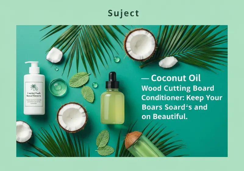 coconut oil wood cutting board conditioner keep your boards