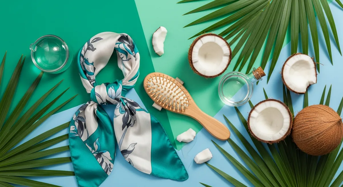 Deep-Conditioning Coconut Oil Hair Mask with Honey and Avocado
