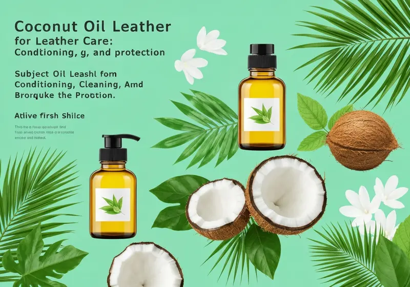 the complete guide to coconut oil for leather care